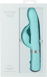 Pillow Talk's Lively Dual-Motor Vibrator - Customizable Bliss Sex Toys For Couples